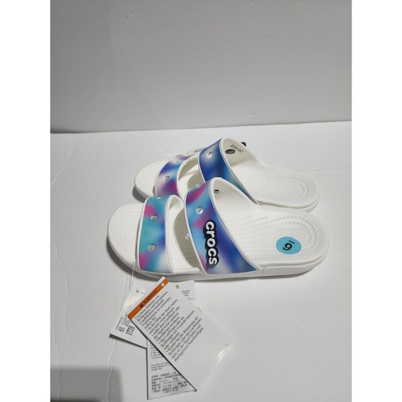New CROCS 207771-94S Men\'s Sz 4 Women\'s Sz 6 Multicolor Solarized Clog Sandals main image 6